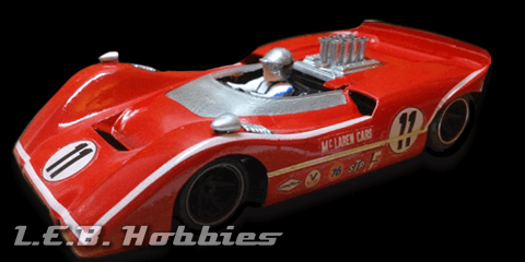 CA00302S/W Thunder Slot McLaren M6A Can Am Motschenbacher No.11 CA00302S/W Thunder Slot McLaren M6A Can Am Motschenbacher No.11