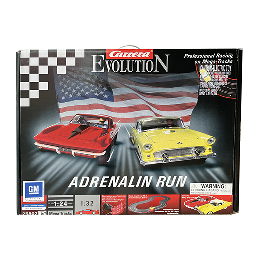 Carrera 25802 Evolution Adrenalin Run Race Set - RARE Carrera 25802 Evolution Adrenalin Run Race Set - RARE