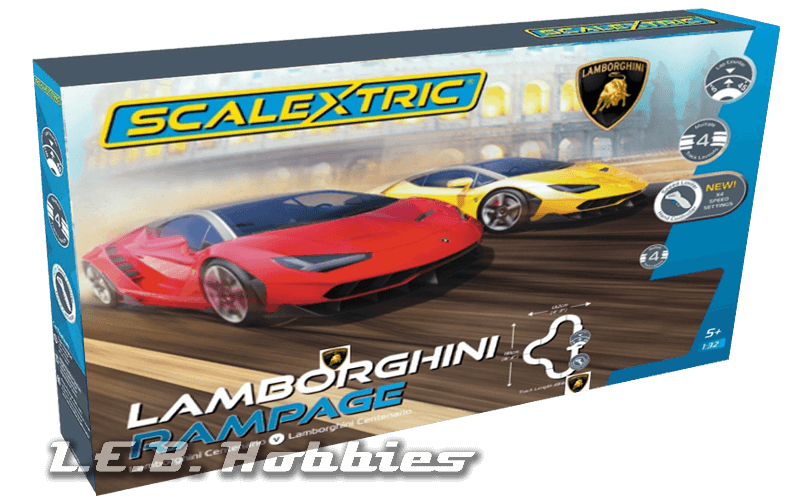 C1386T Scalextric Lamborghini Rampage Set C1386T Scalextric Lamborghini Rampage Set