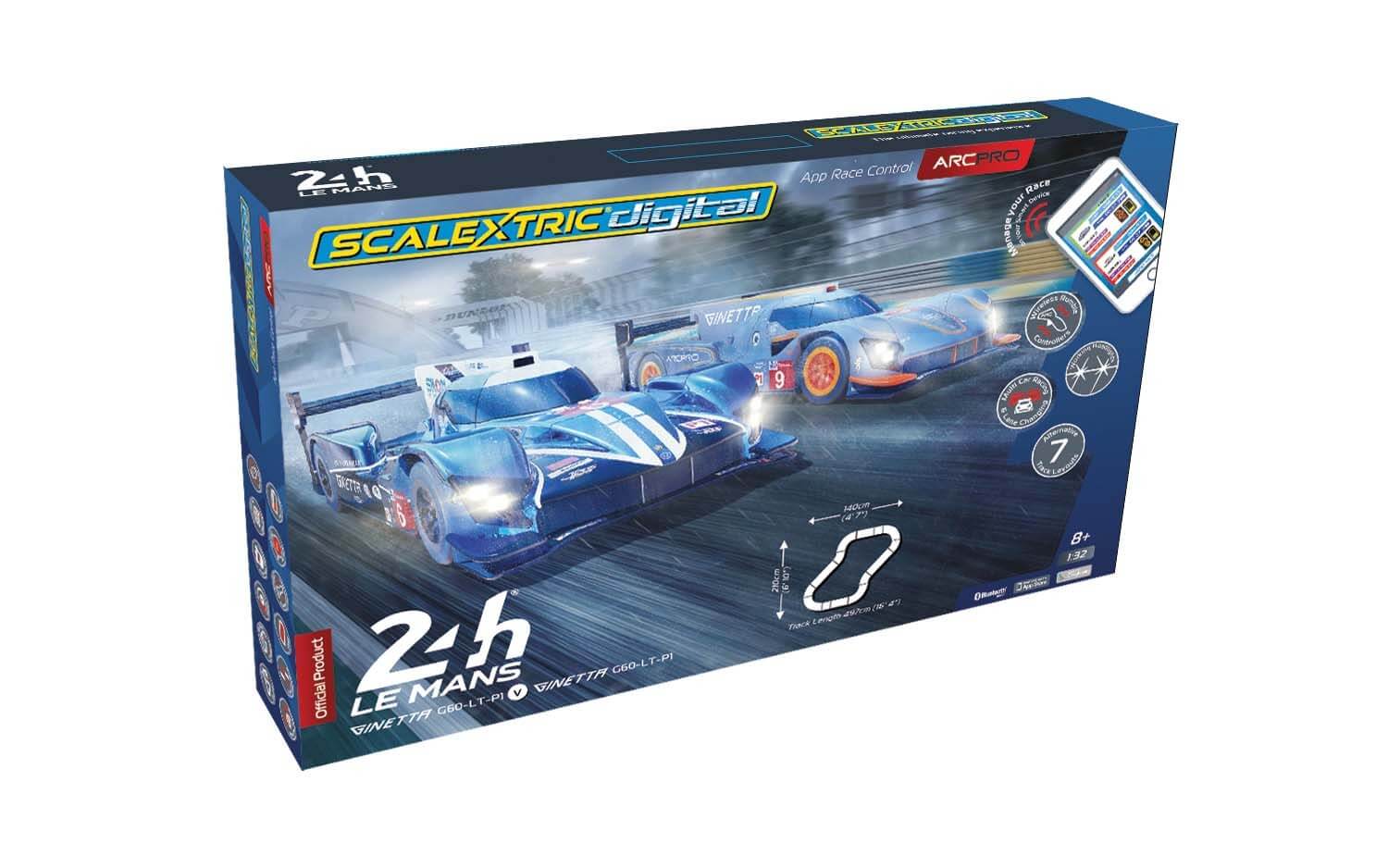 C1404T Scalextric ARC PRO 24h LeMans Set C1404T Scalextric ARC PRO 24h LeMans Set