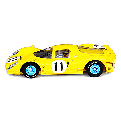 Scalextric C2787 Ferrari P4 Yellow, No.11