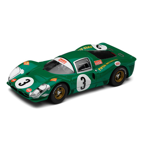 Scalextric C3098 Ferrari 330 P4 Kyalami 1968 No.3, Piper-Attwood Scalextric C3098 Ferrari 330 P4 Kyalami 1968 No.3, Piper-Attwood