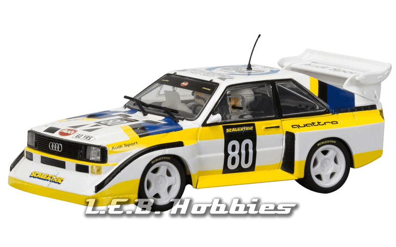 C3828A Scalextric Ann.Collection 1980s, Audi Sport Quattro S1 E2 C3828A Scalextric Ann.Collection 1980s, Audi Sport Quattro S1 E2