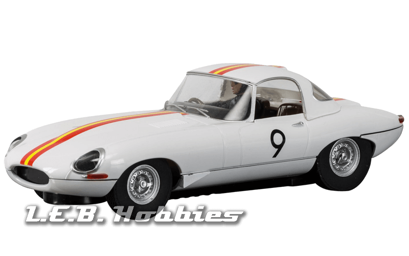 C3890 Scalextric Jaguar E Type 1965 Bathurst Bob Jane, No.9 C3890 Scalextric Jaguar E Type 1965 Bathurst Bob Jane, No.9