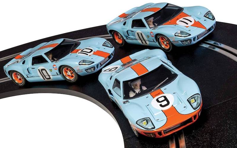 C3896A Scalextric Ford GT40 LeMans 1968 Gulf Triple Pk. Ltd. Ed. C3896A Scalextric Ford GT40 LeMans 1968 Gulf Triple Pk. Ltd. Ed.
