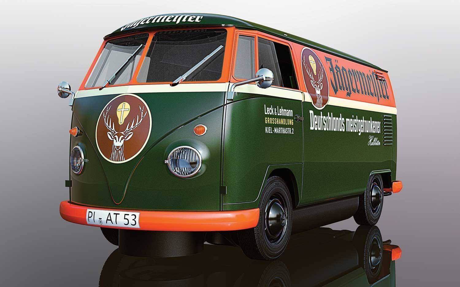 C3938 Scalextric Volkswagen Panel Van T1B - Green C3938 Scalextric Volkswagen Panel Van T1B - Green