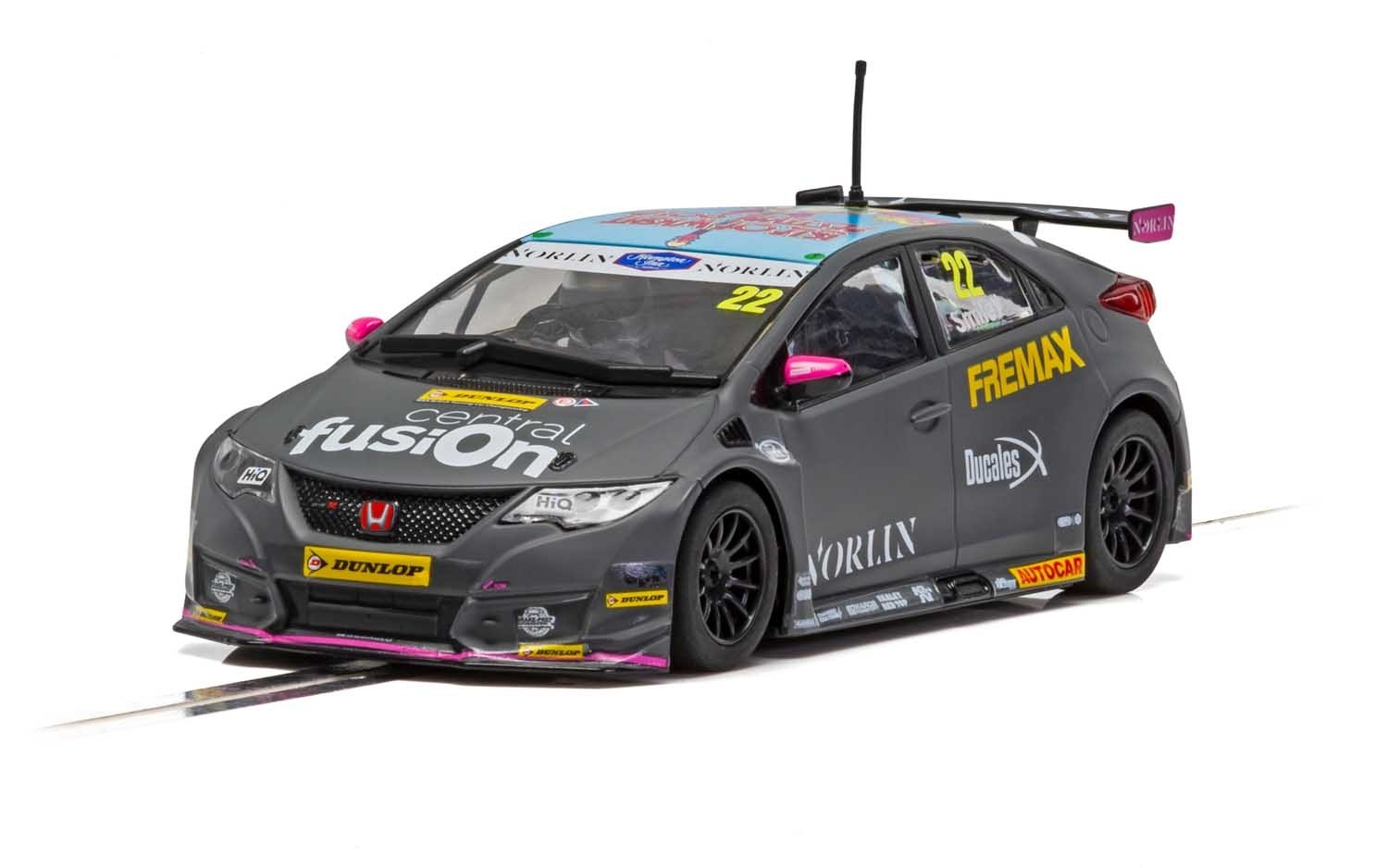 C4015 Scalextric Honda Civic Type R BTCC 2018, Chris Smiley C4015 Scalextric Honda Civic Type R BTCC 2018, Chris Smiley
