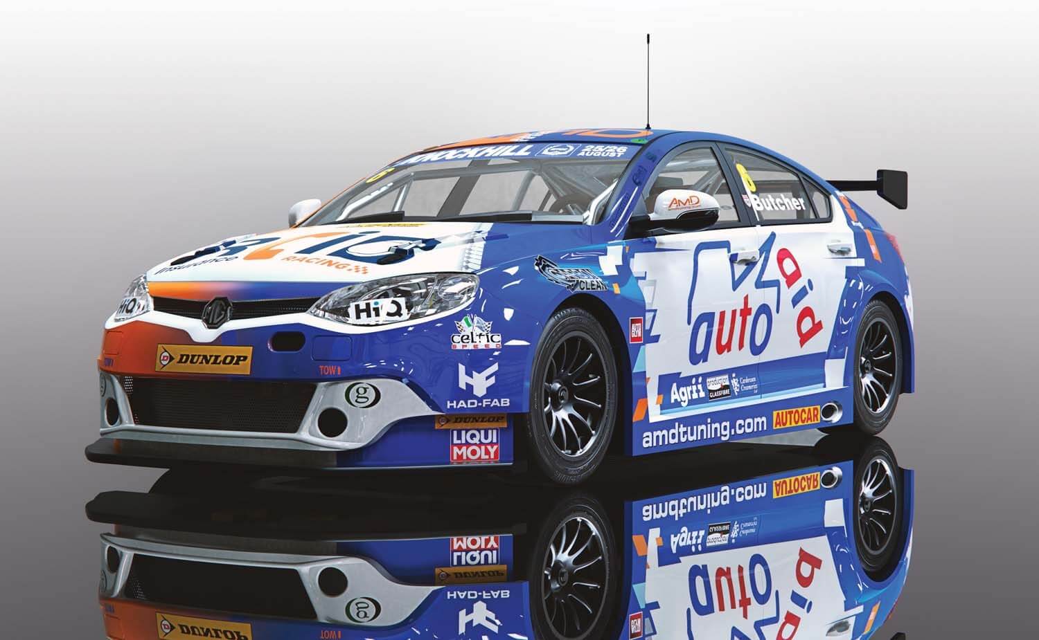 C4017 Scalextric MG6 GT AMD BTCC 2018, Rory Butcher C4017 Scalextric MG6 GT AMD BTCC 2018, Rory Butcher