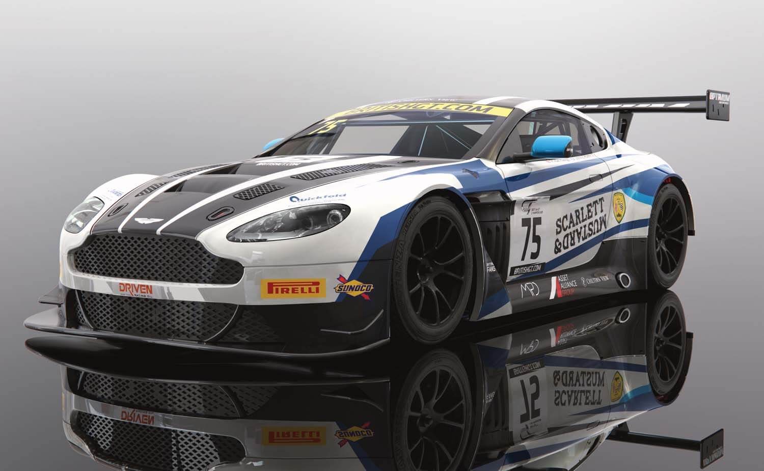 C4027 Scalextric Aston Martin GT3, British GT 2018, Flick Haigh C4027 Scalextric Aston Martin GT3, British GT 2018, Flick Haigh