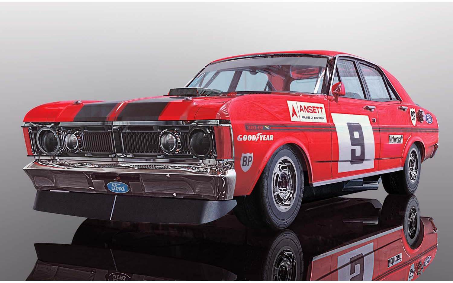C4028 Scalextric Ford XY Falcon, ATCC 1973 Winner, Alan Moffat C4028 Scalextric Ford XY Falcon, ATCC 1973 Winner, Alan Moffat