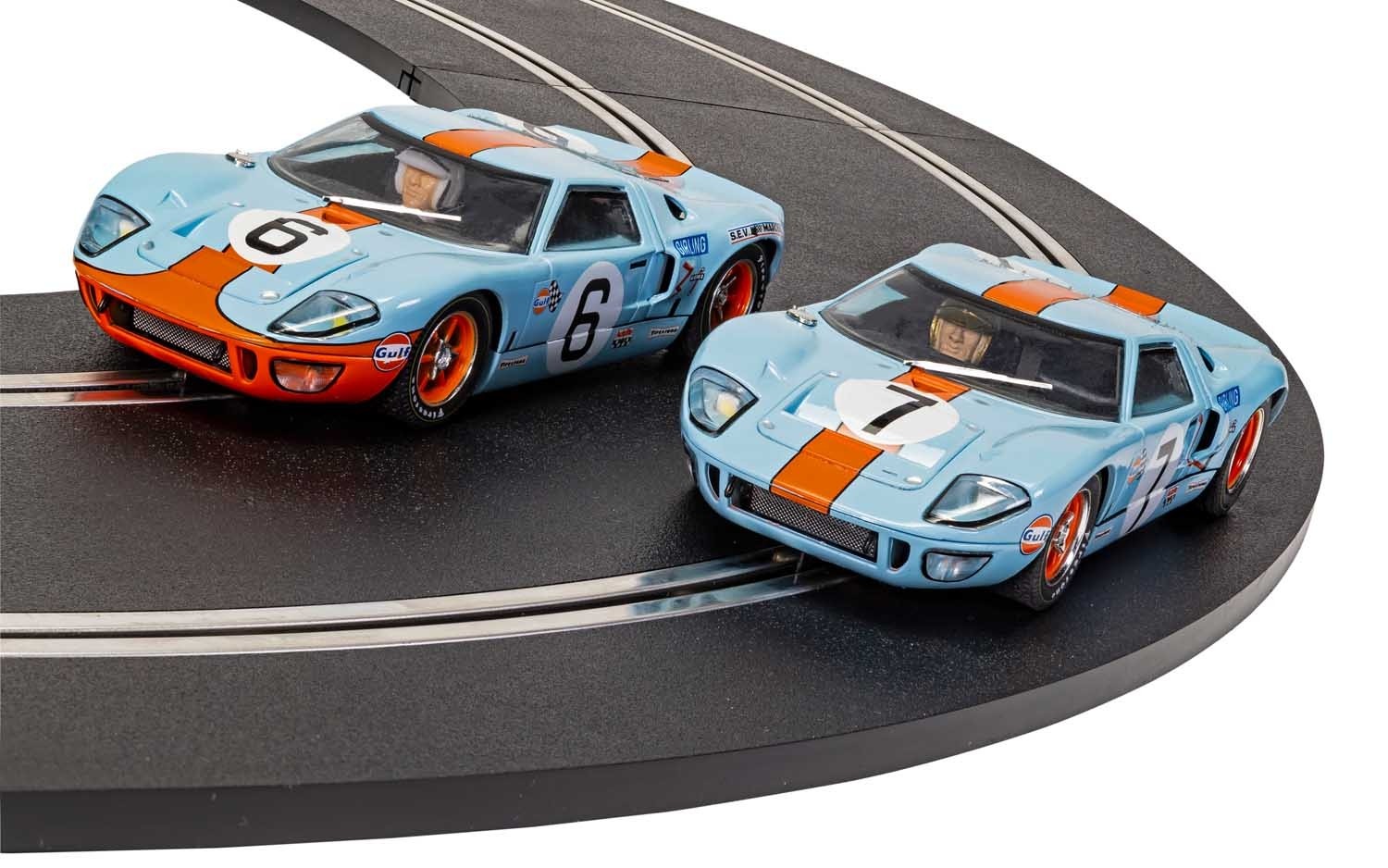 C4041A Scalextric Ford GT40 1969 Gulf Twin Pack C4041A Scalextric Ford GT40 1969 Gulf Twin Pack