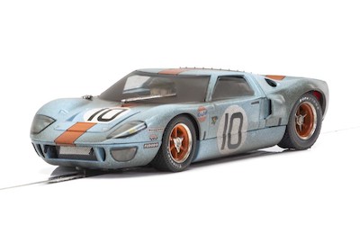 C4105 Scalextric Ford GT40 Gulf, No.10 - Weathered Special C4105 Scalextric Ford GT40 Gulf, No.10 - Weathered Special