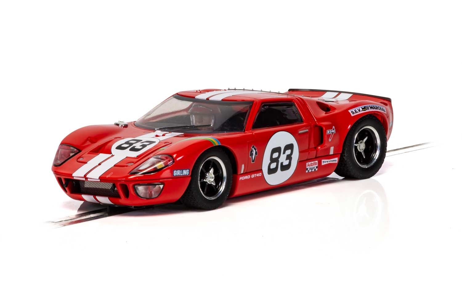 C4152 Scalextric Ford GT40, Red, No.83 C4152 Scalextric Ford GT40, Red, No.83