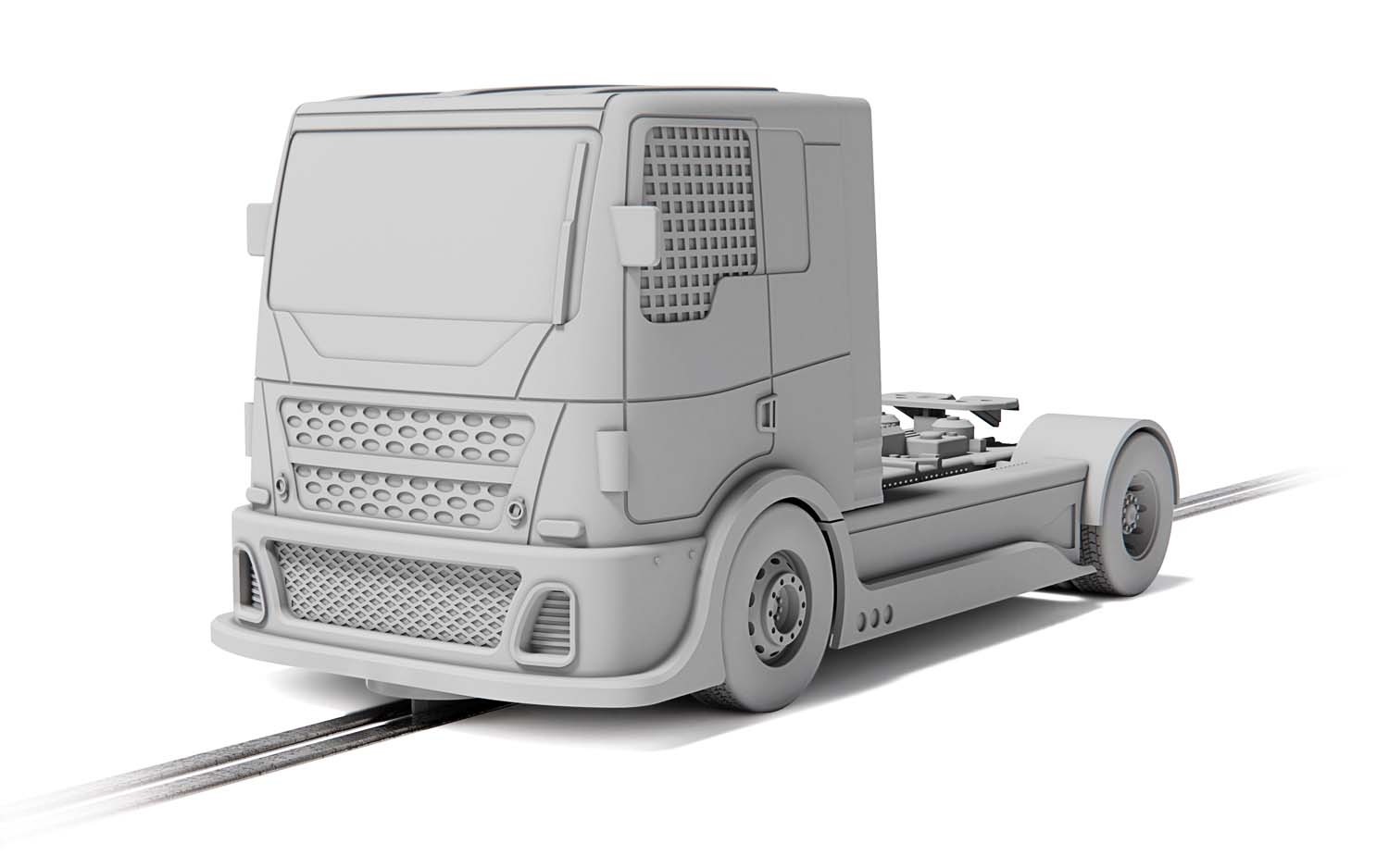C4156 Scalextric Racing Truck Green/White/Red C4156 Scalextric Racing Truck Green/White/Red