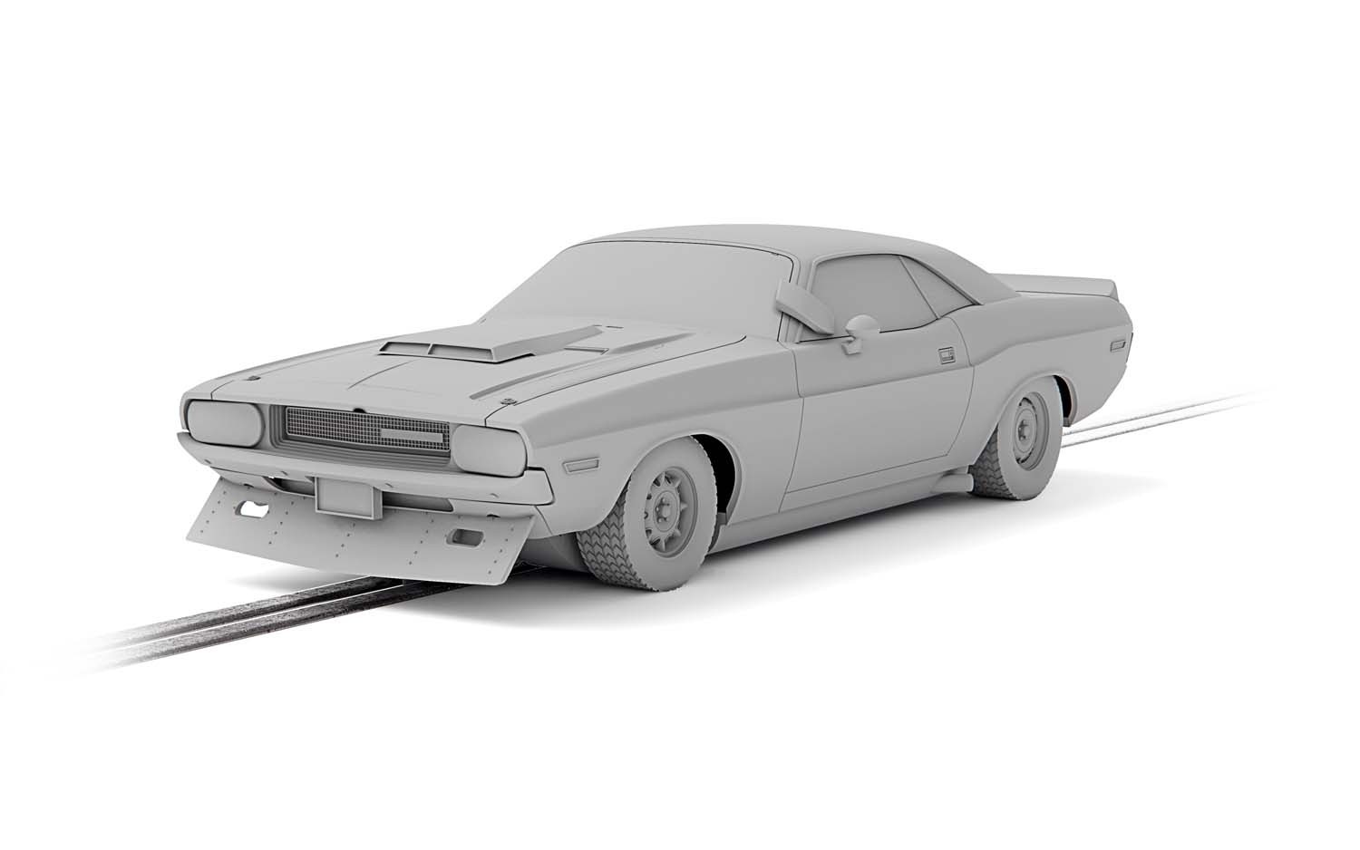 C4164 Scalextric Dodge Challenger, Sam Posey, No.76 C4164 Scalextric Dodge Challenger, Sam Posey, No.76