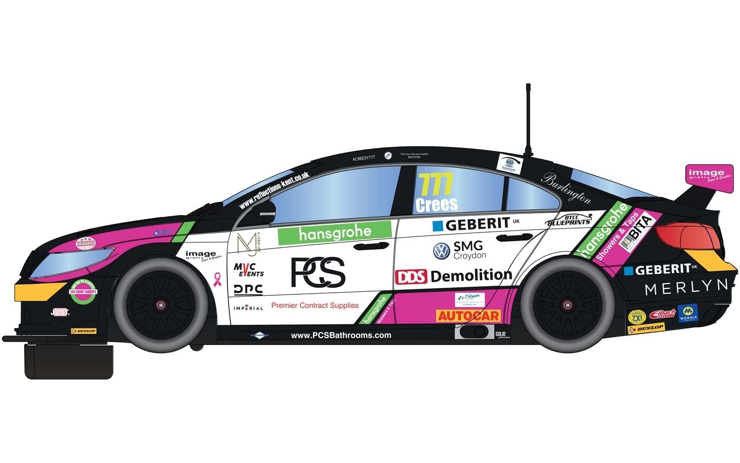 C4174 Scalextric VW CC Team HARD, BTCC 2019, Michael Crees C4174 Scalextric VW CC Team HARD, BTCC 2019, Michael Crees