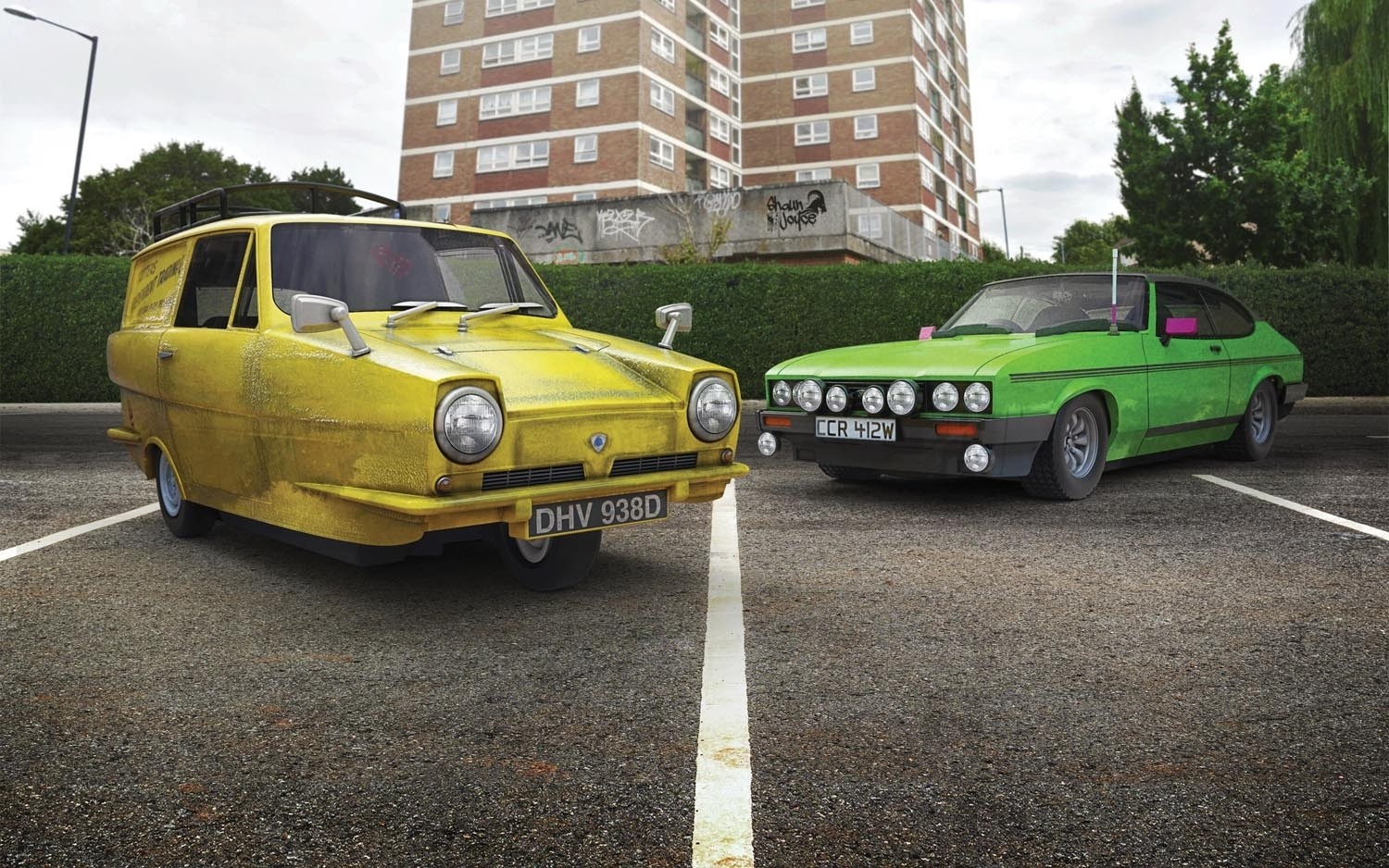 C4179A Scalextric Only Fools and Horses Twin Pack C4179A Scalextric Only Fools and Horses Twin Pack