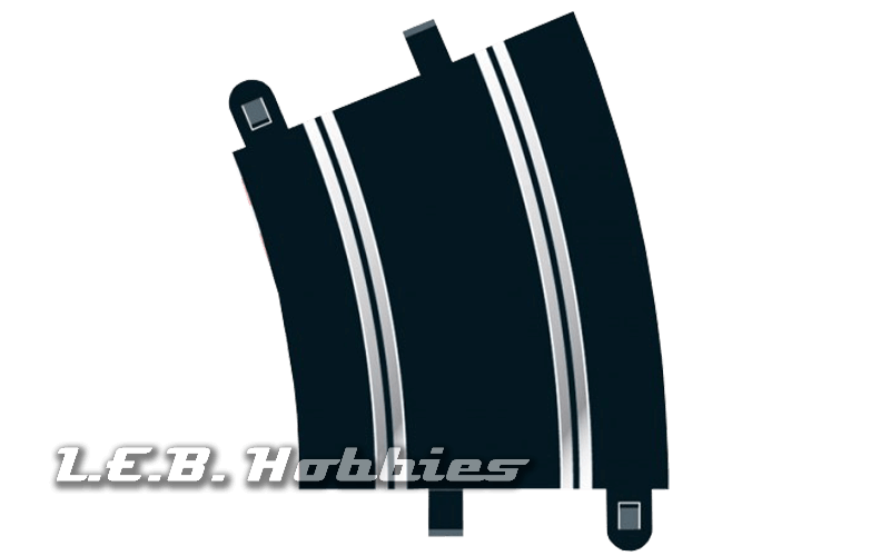 Scalextric C8204 R3 Curve 22.5 degrees, 2/pk Scalextric C8204 R3 Curve 22.5 degrees, 2/pk