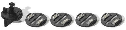 Scalextric C8329 Round Guide Blade, 4 Braid Plates