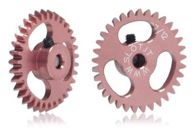 SIGA1833E Slot.it Gear, 33T, Anglewinder, 18mm, Ergal Light SIGA1833E Slot.it Gear, 33T, Anglewinder, 18mm, Ergal Light