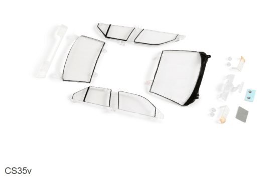 Slot.it SICS35V Alfa Romeo 155 V6 TI Transparent Parts Slot.it SICS35V Alfa Romeo 155 V6 TI Transparent Parts