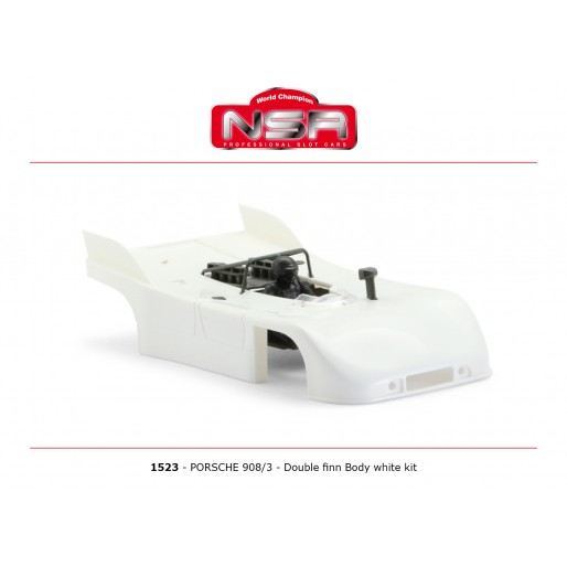 NSR 1523 Porsche 908/3 Double Finn Body Kit, White NSR 1523 Porsche 908/3 Double Finn Body Kit, White