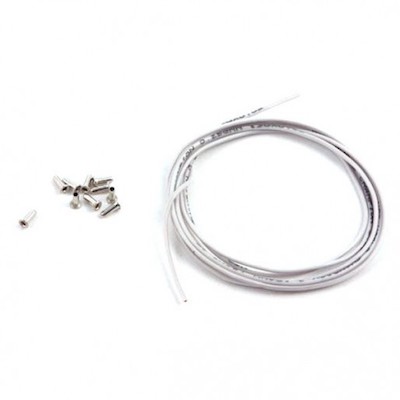 NSR 4824 Silicone Lead Wire 1.2mm x 1M & Brass Cups