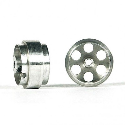 NSR 5001 Aluminum Front Wheels O.D.16 x 8mm No-Air System, 2/pk