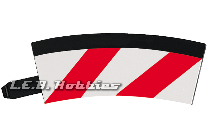 20569 Carrera R1 Inside Shoulder High Banked Curve 1/30, 6/pk 20569 Carrera R1 Inside Shoulder High Banked Curve 1/30, 6/pk