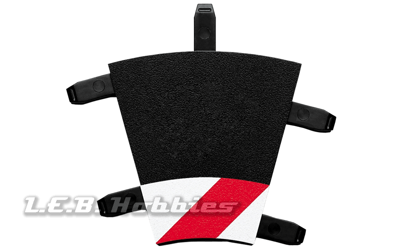 20590 Carrera R1 Inside Shoulder for Curve 1/30, 6/pk 20590 Carrera R1 Inside Shoulder for Curve 1/30, 6/pk