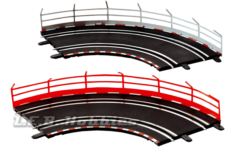 61651 Carrera GO!!! Guardrail Fence, 10/pk 61651 Carrera GO!!! Guardrail Fence, 10/pk