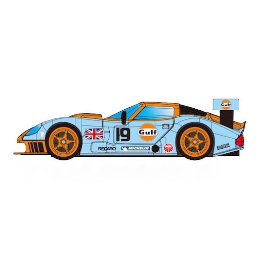 RevoSlot RS0070 Marcos LM600 GT2, No.19, Gulf RevoSlot RS0070 Marcos LM600 GT2, No.19, Gulf