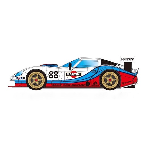 RevoSlot RS0071 Marcos LM600 GT2, No.88, Martini White RevoSlot RS0071 Marcos LM600 GT2, No.88, Martini White