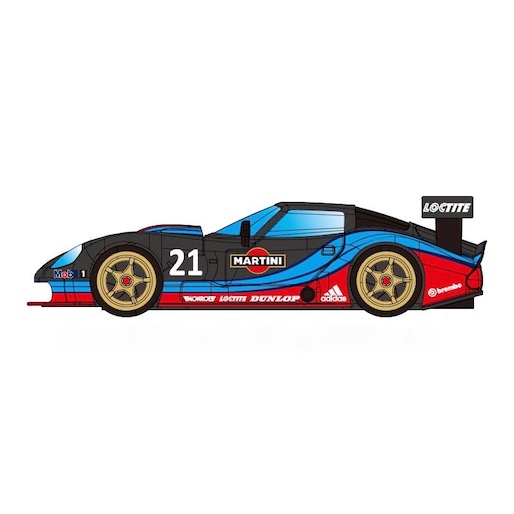 RevoSlot RS0072 Marcos LM600 GT2, No.21, Martini Black RevoSlot RS0072 Marcos LM600 GT2, No.21, Martini Black