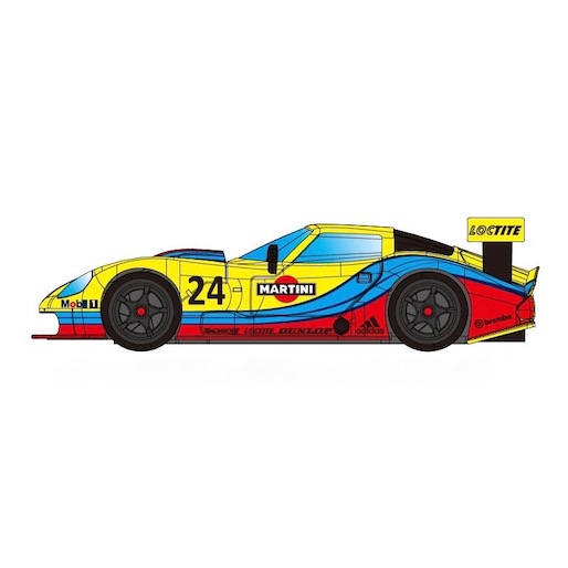 RevoSlot RS0074 Marcos LM600 GT2, No.24, Martini Yellow RevoSlot RS0074 Marcos LM600 GT2, No.24, Martini Yellow