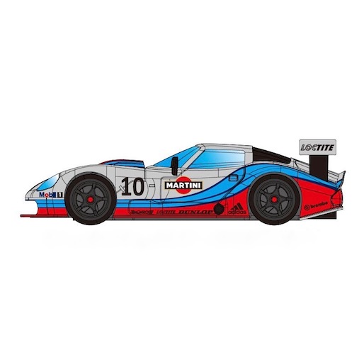 RevoSlot RS0075 Marcos LM600 GT2, No.10, Martini Silver RevoSlot RS0075 Marcos LM600 GT2, No.10, Martini Silver