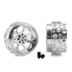 (image for) Scaleauto SC-4054D25 Aluminum Wheels 16.5 x 10mm Monza-2 (x2)