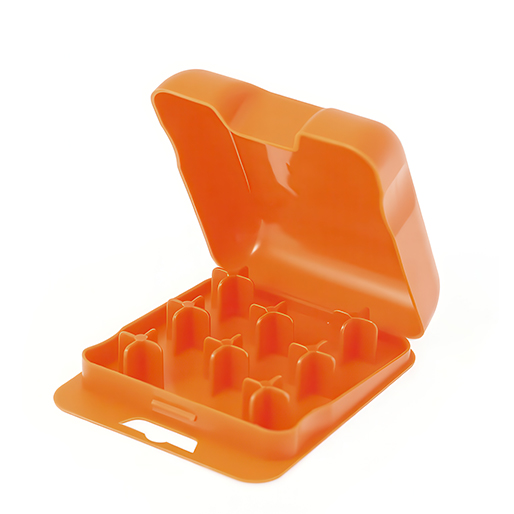 (image for) Scaleauto SC-5071D Rubber Tire Box 60x70x18mm, Orange