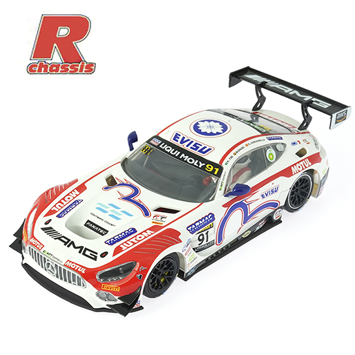 (image for) Scaleauto SC-6357R Mercedes-AMG 12h Bathurst Craft-Bamboo Racing No.91 - Race Version - Pre-order Arriving 10/13