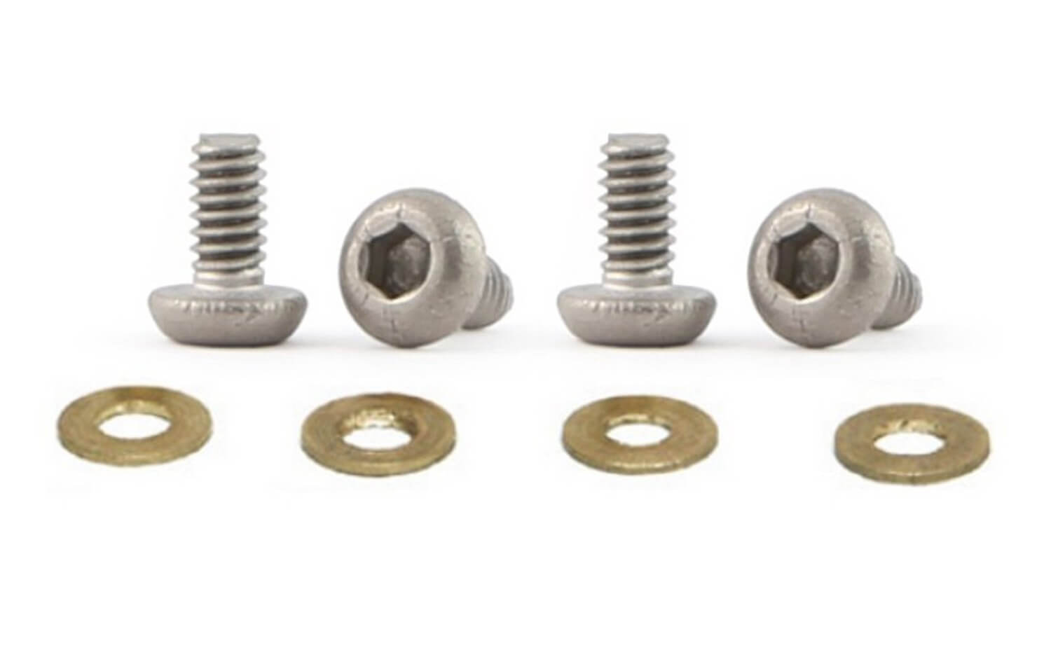 SICH90 Slot.it HRS Motor Fixing Screws M2 x 4mm, Titanium, 4/pk SICH90 Slot.it HRS Motor Fixing Screws M2 x 4mm, Titanium, 4/pk