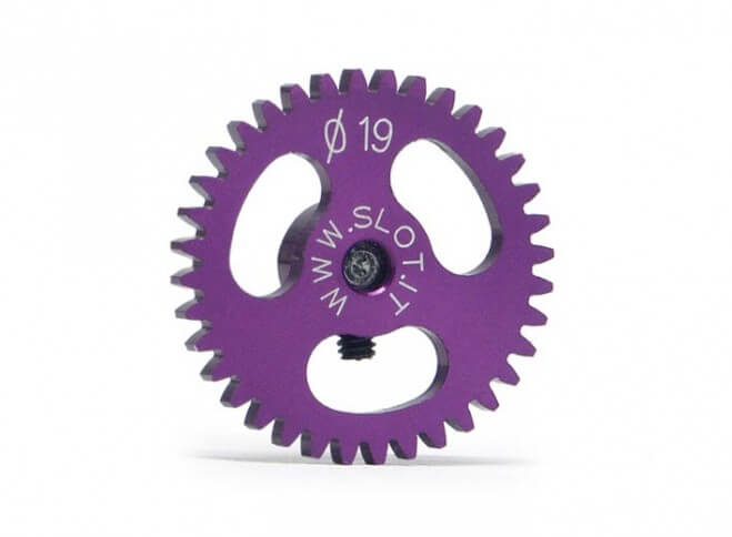 SIGS1936 Slot.it Gear, 36T, Sidewinder, 19mm, Ergal Light SIGS1936 Slot.it Gear, 36T, Sidewinder, 19mm, Ergal Light