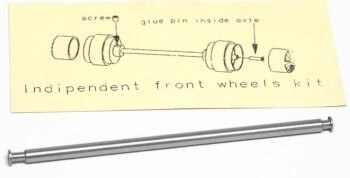 SIPA39 Slot.it Axle Kit, Independent Front Wheels Axle, 1/pk SIPA39 Slot.it Axle Kit, Independent Front Wheels Axle, 1/pk
