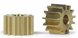Slot.it SIPS13 Pinion, 13T, Sidewinder, 6.5mm/2mm, Brass, 2/pk Slot.it SIPS13 Pinion, 13T, Sidewinder, 6.5mm/2mm, Brass, 2/pk
