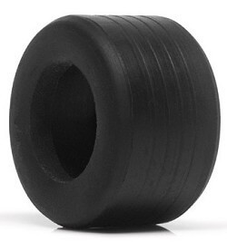 Slot.it SIPT14 P4 Rubber F1 Groved Tires 12.4 x 20.8mm, 4/pk