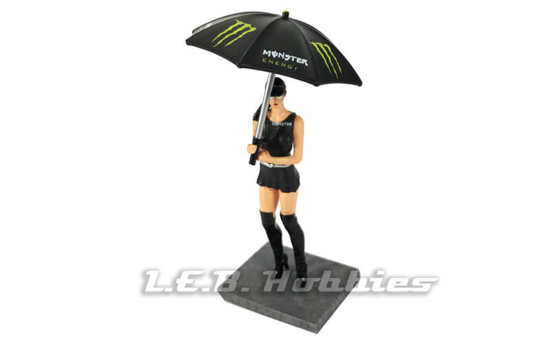 Racer Sideways SWFIG/012 Monster Grid Girl with Umbrella, Laly Racer Sideways SWFIG/012 Monster Grid Girl with Umbrella, Laly